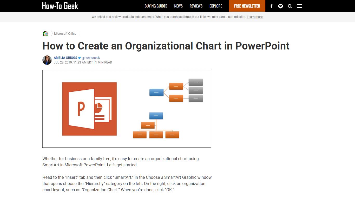 How to Create an Organizational Chart in PowerPoint - How-To Geek